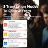 Yoidesu Auriculares para Traductor de Idiomas, Traducción Bidireccional en Tiempo