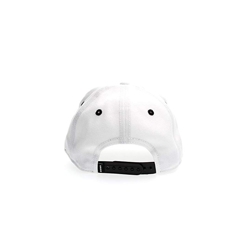 Diesel 00SIIQ0LAOI Men's Cap, white