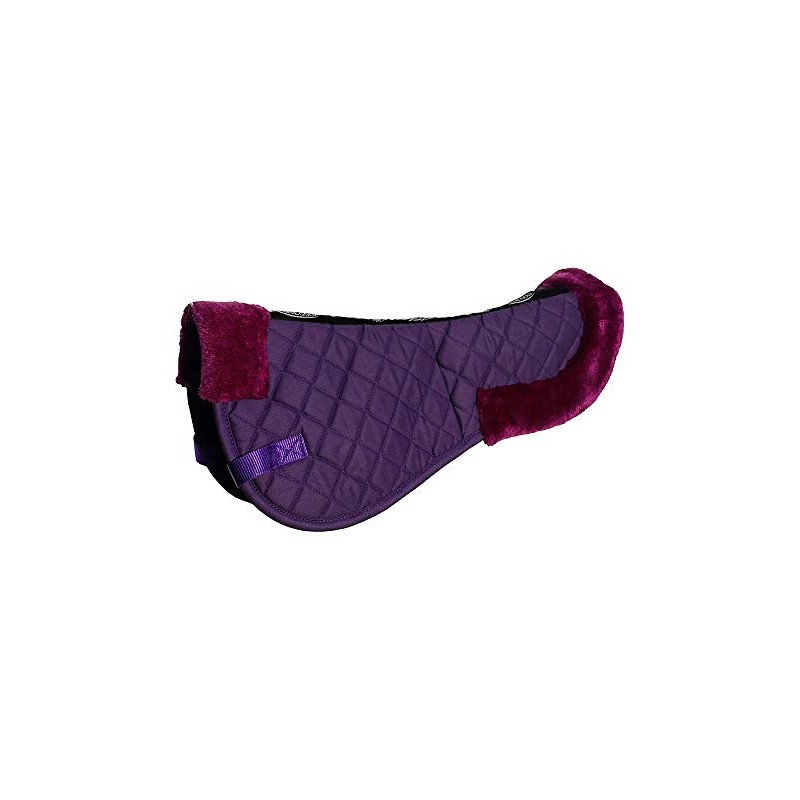 Rhinegold Comfort Saddle Pad-Cob-Purple