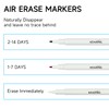 KEARING Erasable Marker Set, Disappearing Ink for Fabric Embroidery, Air/Water