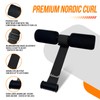 Nordic Curl, Hamstring Curl Strap, 5 Second Setup Nordic Curl,