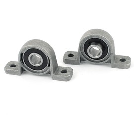 DollaTek 2PCS Bore 8mm Inner Pillow Block Mounted Insert Bearing for 3D Printer CNC Engraver Mill