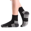 WANDER Men's Athletic Ankle Socks 3-8 Pairs Thick Cushion Running