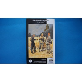 Masterbox 1:35 Scale German Military Men (1939-1942) Figure, Green