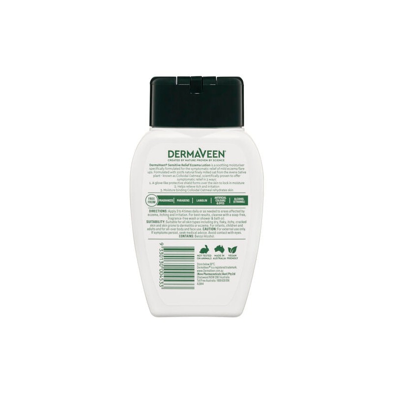 DermaVeen Sensitive Relief Eczema Lotion 250mL