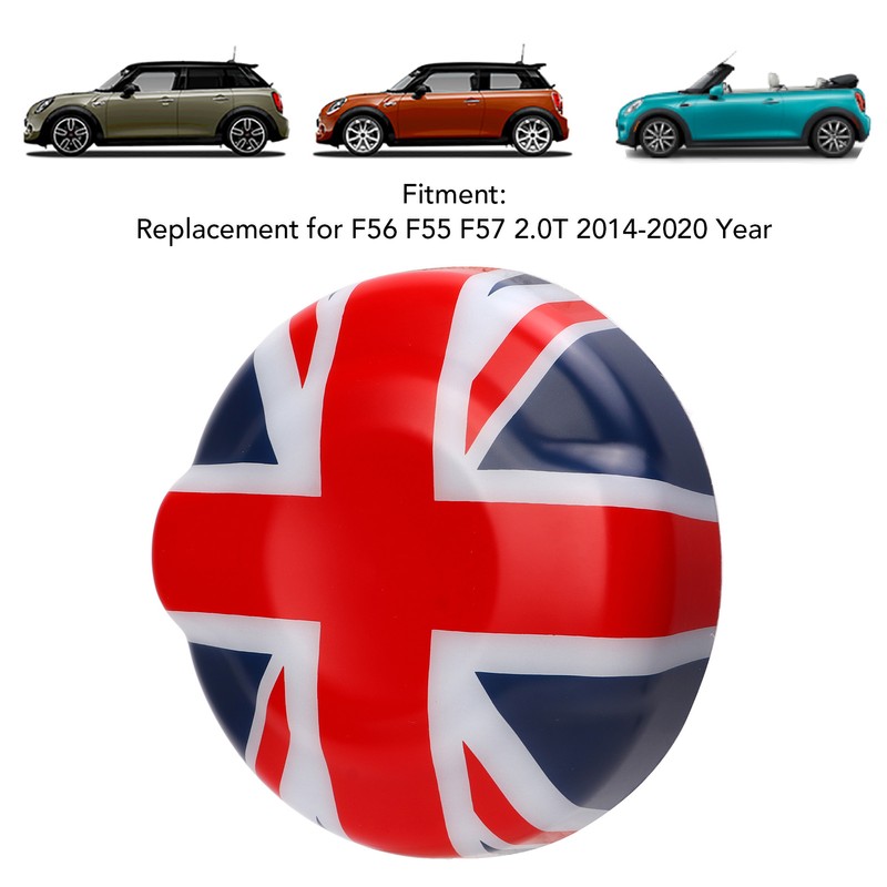 For UNION JACK Design Fuel Tank Cap Trim Protective Replacement