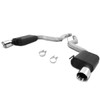 Auto Dynasty 4 inches Oval Muffler Axle-Back Catback Exhaust System