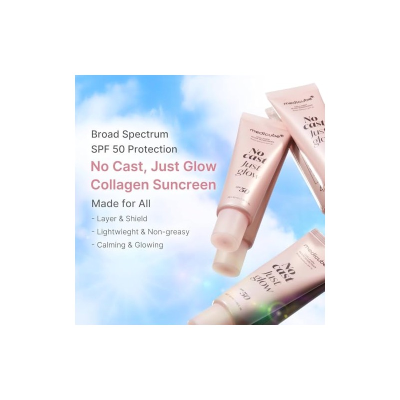Medicube Glow Collagen Sunscreen Cast Just