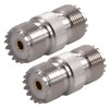 Whisary UHF Female to Female Adapter PL259 Adaptor, Low Loss