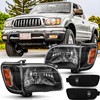 SAFAUTOPARTS Headlights & Corner Lights Assembly Pair for 2001 2002