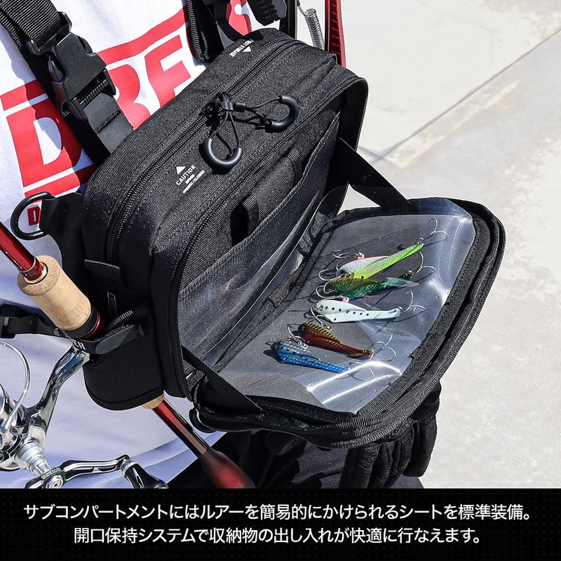 DRESS Tactical Chest Bag, Fishing Bag, Rucksack, Light Game, Agging,