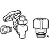 Cornat Drain valve with O-ring seal for angle seat valve,