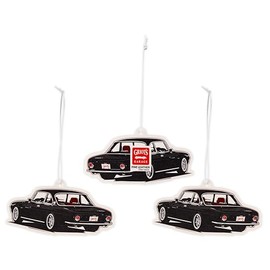 Griot's Garage 10823 Stinky-Be-Gone Hanging Air Fresheners - Fine Leather (3-Pack)