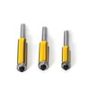 Mesee Pack of 3 8 mm Shank Flush Cutters, 4
