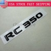 For RC350 RC 350 Letter Trunk Lid Badge Emblem Car
