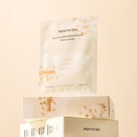 brand Papa Recipe Blemish Deep Brightening Cream Mask 10 sheets / 파파레서피 블레미쉬 딥 브라이트닝 크림 마스크 10매