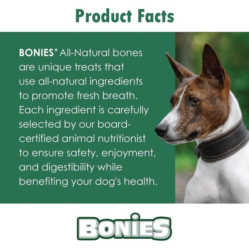Bonies Skin and Coat Treats for Dogs, Promote Silky Coat