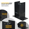Heavy Duty Steel Post Base, 6''x6'' (Internal 5.5"x5.5"), Concrete Post