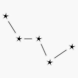 Cassiopeia Sticker Bumper Sticker Vinyl Decal 5"