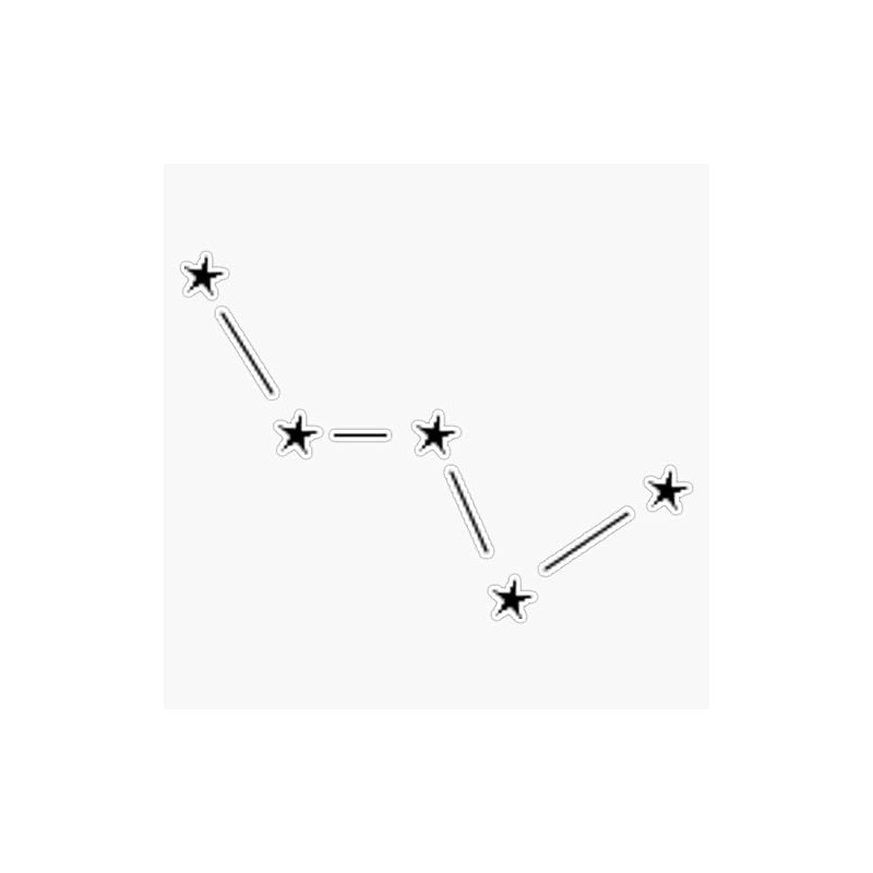 Cassiopeia Sticker Bumper Sticker Vinyl Decal 5"