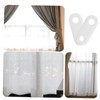 Zerodeko 12Pcs Outdoor Curtain Weights Drapery Weight for Home and