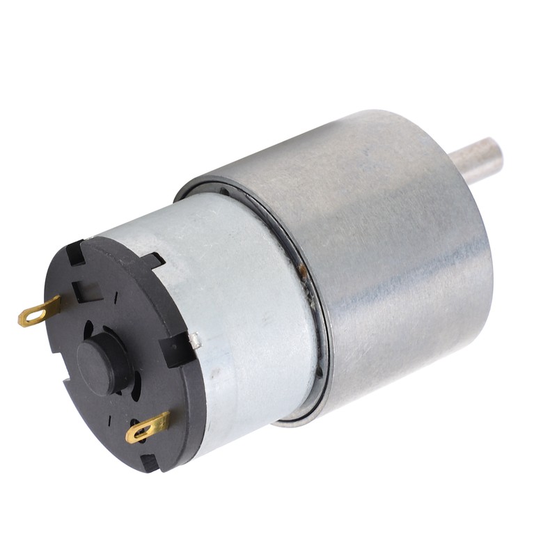 DC Motor 12V 12RPM Reducer Shaft SelfLocking Geared Motor for