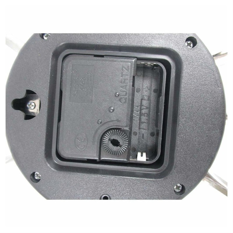 Modern Design Silver Cutlery Kitchen Utensil Clock Spoon Fork Knife