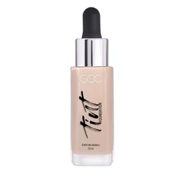GOC Tint Foundation|Maquillaje|Base de maquillaje|Efecto tinta|Larga duración| Efecto mate| Base de maquillaje alta cobertura |Ácido Hialuronico|Ideal para pieles grasas a mixtas|Mod GTF03C