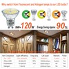 EACLL EACLL GU10 LED Kaltweiss 9W Ersetzt 125W Halogen Leuchtmittel,