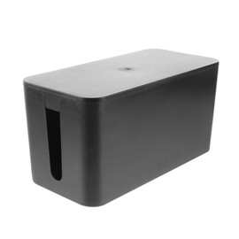 Gatuida Cable Box Organizer Plastic Power Strip Organizer Cable Management Box Under Desk Desk