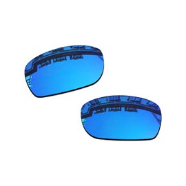 Vonxyz Lenses Replacement for Costa Del Mar Zane Sunglass - Ice MirrorCoat Polarized