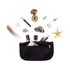 Mr. & Mrs. Panda Flamingo Classic Cosmetic Bag, White, Hand