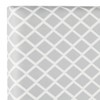 Safavieh Sydney Grey/ White Lattice Upholstered Headboard (Full)