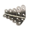 (20 Pieces) 50x50x2mm Angle Connector Corner Brackets (Thickness 2mm) Stainless