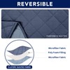 PureFit Water Resistant Reversible Loveseat Recliner Couch Cover for Double