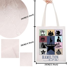 Musical Gift Hamilton Broadway Fans Gift In My Hamilton Era Tote Bag For Musical Lovers Broadway Musical Gift For Actor (Musical Era Tote)