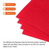 PATIKIL Soft Felt Sheets Fabric Craft Sheets Red 4 Inch