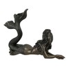 Veronese Design 7 5/8" Tall Mermaid Lying Down Statue Nautical