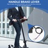 Frdhee Left Brake Lever with Bell, Scooter Brake Handle Brake