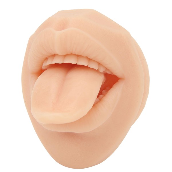 Modelo de Boca de Lengua de Silicona, Simulación 3D, Suave,