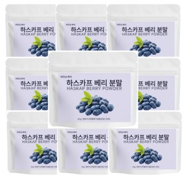Doctor OK Haskap Berry Powder 100% berry powder 91g large capacity 3 months supply Haskap Berry c3g Anthocyanin C3G Anthocyanin Haskap Berry Extract, 10 pcs / 닥터오케이 하스카프베리 분말 100% 베리가루 91g 대용량 3개월분 하스카프베리 c3g 안토시안 C3G 안토시아닌 하스카프베리 추출물, 10개