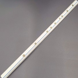 Jooleer Pipe Flute Dizi Vintage Style Chinese Oriental Non-Bamboo PPR Eco-friendly Instrument Traditional Tape Membrane (KEY E)