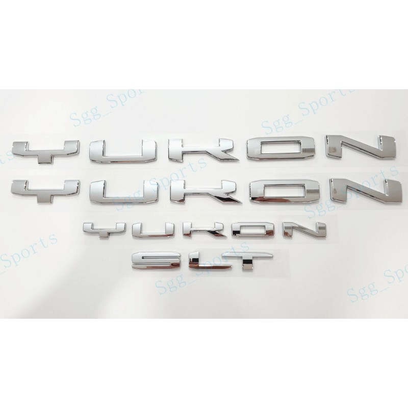 GMC 4PCS GMC 2021-2023 Yukon Yukon XL Doors Rear Chrome