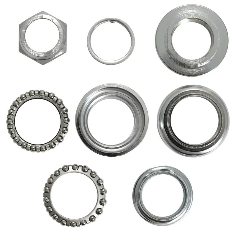 Tange MX-2 Old School BMX 1" Threaded Headset Chrome Silver,