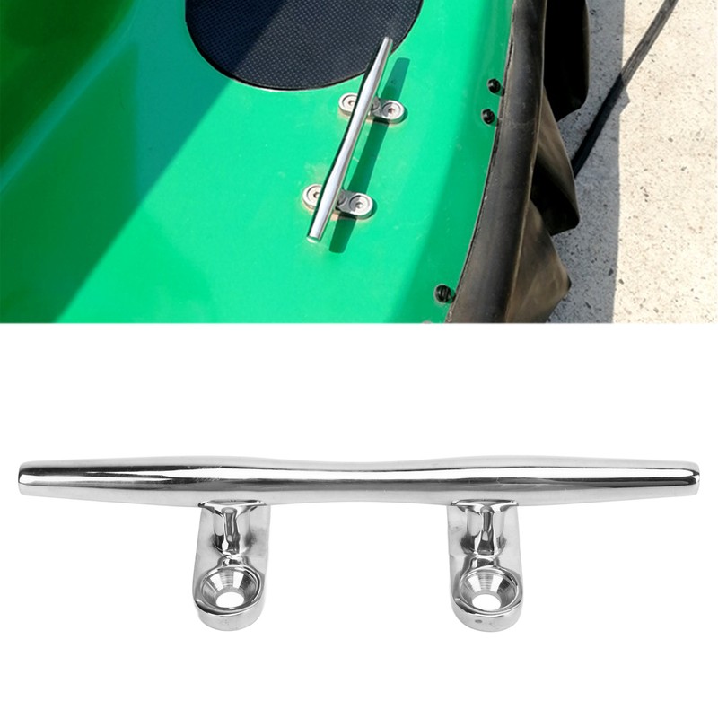 Boat Cleat Open Base Heavy Duty 316 Stainless Steel Boat