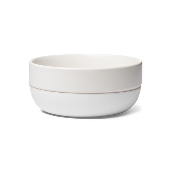 Waggo Ceramic Cling Dog Bowl with Rubber Bottom for Small