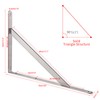 YUMORE Shelf Bracket 20", Max Load: 550lb, Heavy Duty Stainless