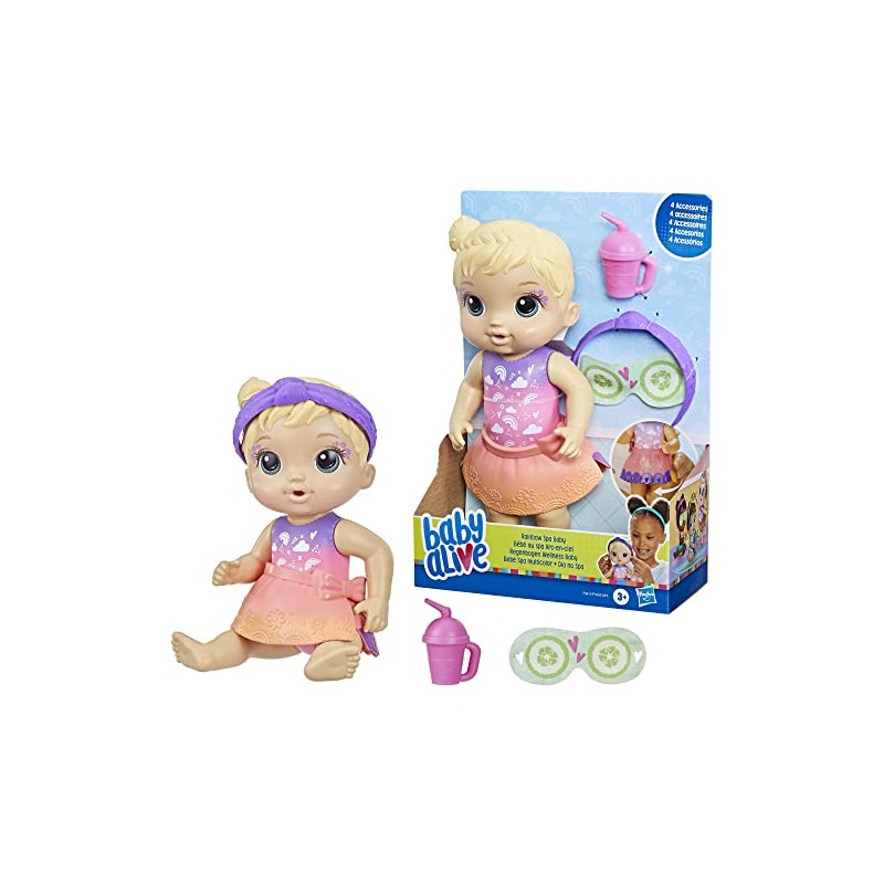 Baby Alive Rainbow Spa (Blonde Hair)