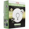 Kidde Wireless Smoke Detector, 10-Year Battery, Voice Alerts, Photoelectric Sensor