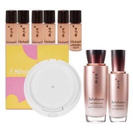 14 sets of Sulwhasoo Jinseolsu and Jinseolyu Liquid 5ml when purchasing Hanskin refills / 한스킨리필 구매시 설화수 진설수 진설유액 5ml 14세트